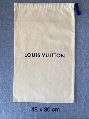 Authentic Louis Vuitton | Cotton Drawstring Dust Bag Gift Storage - Large